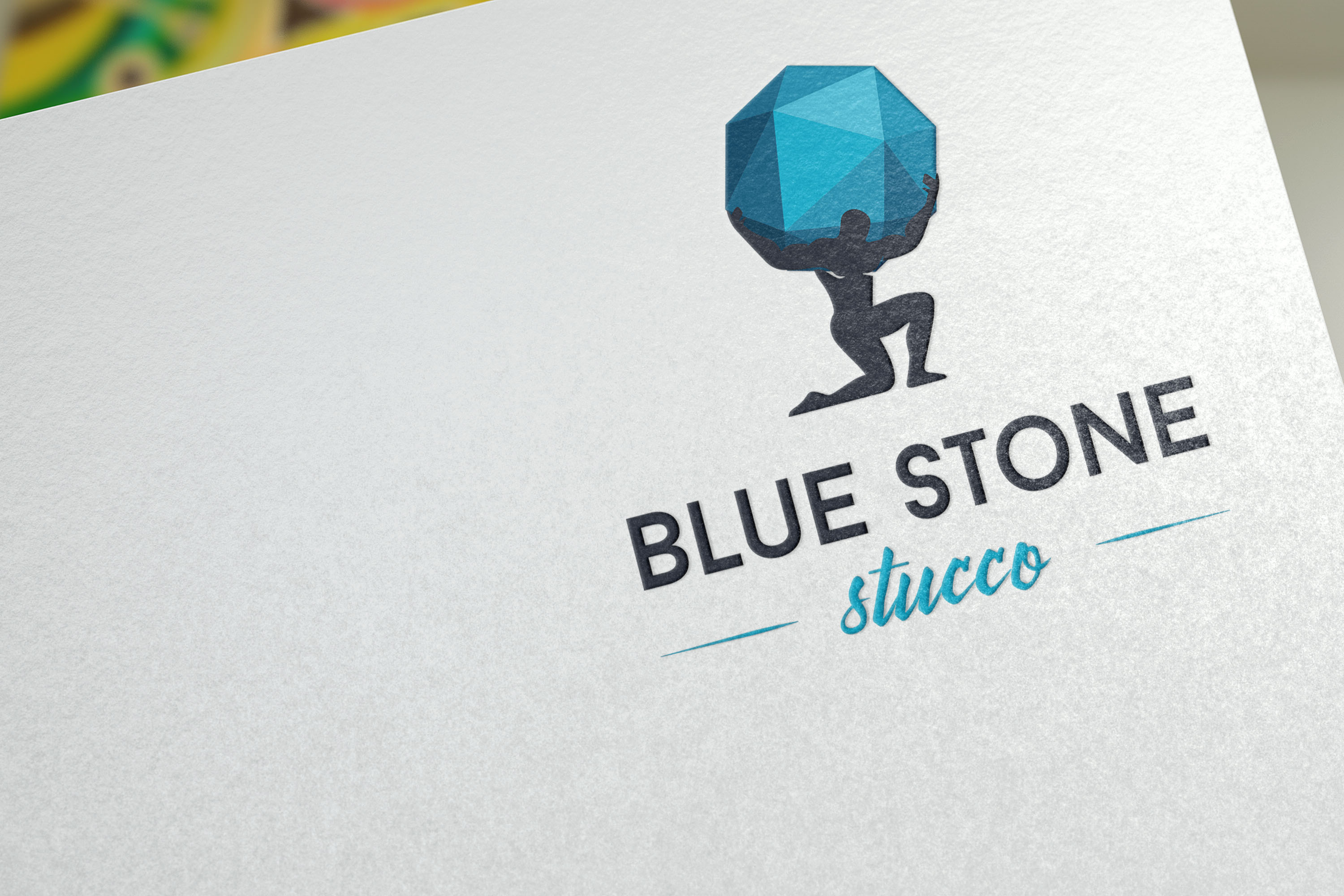 Blue Stone Stucco